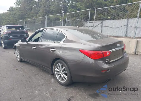 2017 Infiniti Q50 3.0T Premium from USA, damaged, VIN JN1EV7AR7HM830429